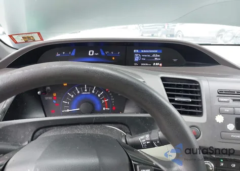 2012 Honda Civic Ex z USA, uszkodzony, nr VIN 2HGFB2F8XCH312406